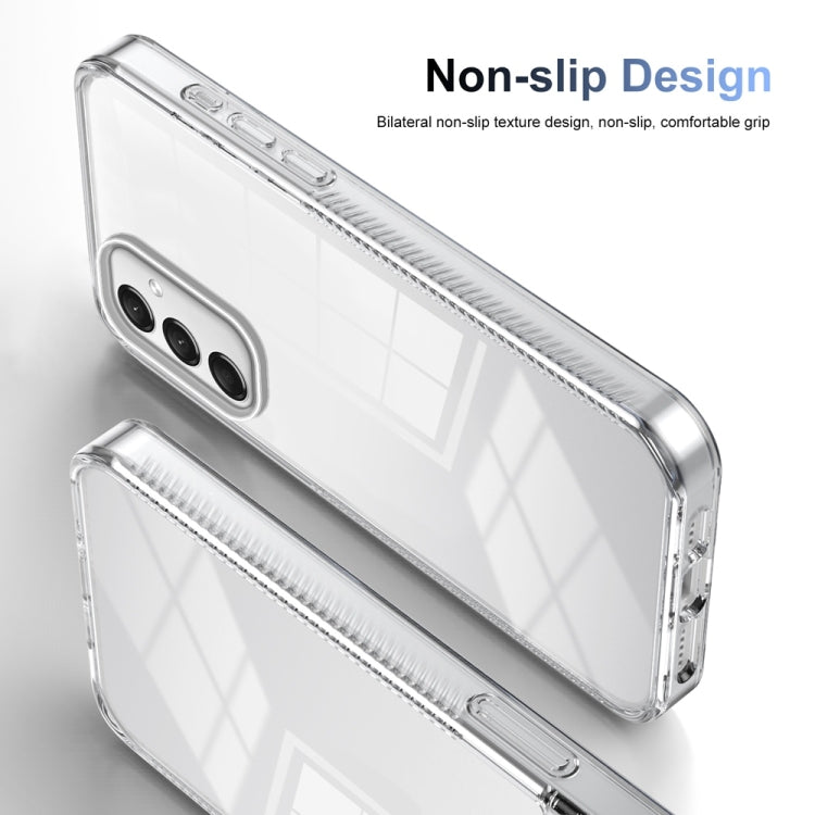 For Samsung Galaxy A16 5G Anti-slip Clear Acrylic Hybrid TPU Phone Case