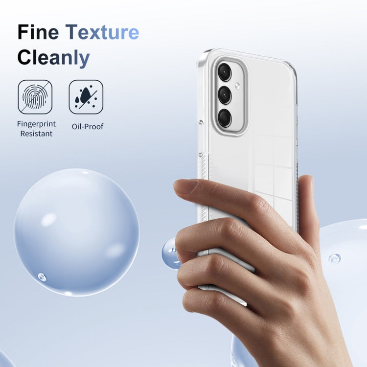 For Samsung Galaxy A16 5G Anti-slip Clear Acrylic Hybrid TPU Phone Case