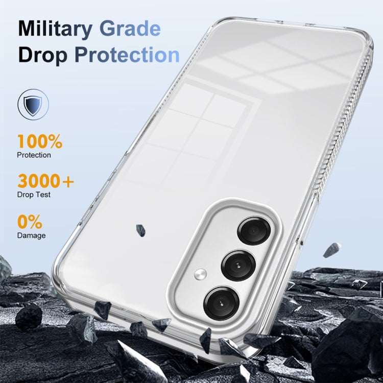 For Samsung Galaxy A16 5G Anti-slip Clear Acrylic Hybrid TPU Phone Case