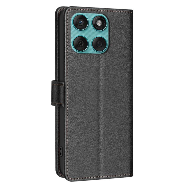 For Motorola Edge 60 Fusion Litchi Texture RFID Anti-theft Leather Phone Case