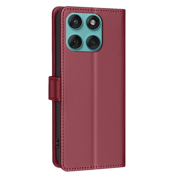 For Motorola Edge 60 Fusion Litchi Texture RFID Anti-theft Leather Phone Case