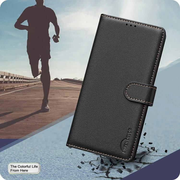 For Motorola Edge 60 Pro Litchi Texture RFID Anti-theft Leather Phone Case