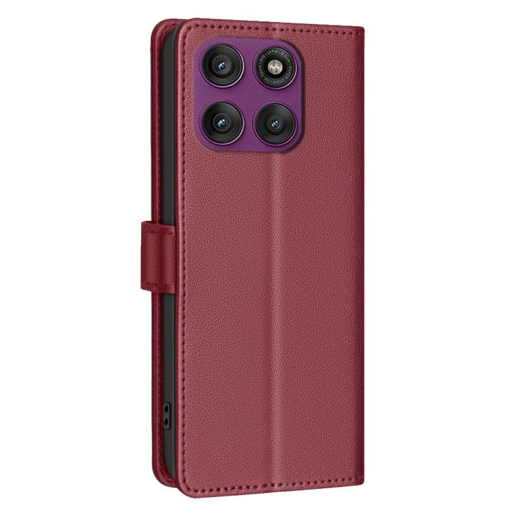 For Motorola Edge 60 Pro Litchi Texture RFID Anti-theft Leather Phone Case
