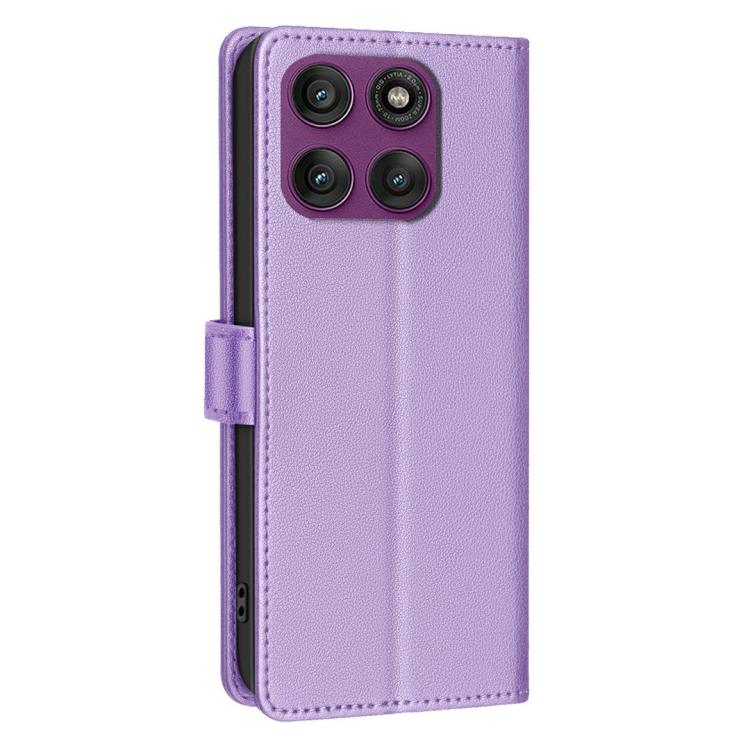 For Motorola Edge 60 Pro Litchi Texture RFID Anti-theft Leather Phone Case