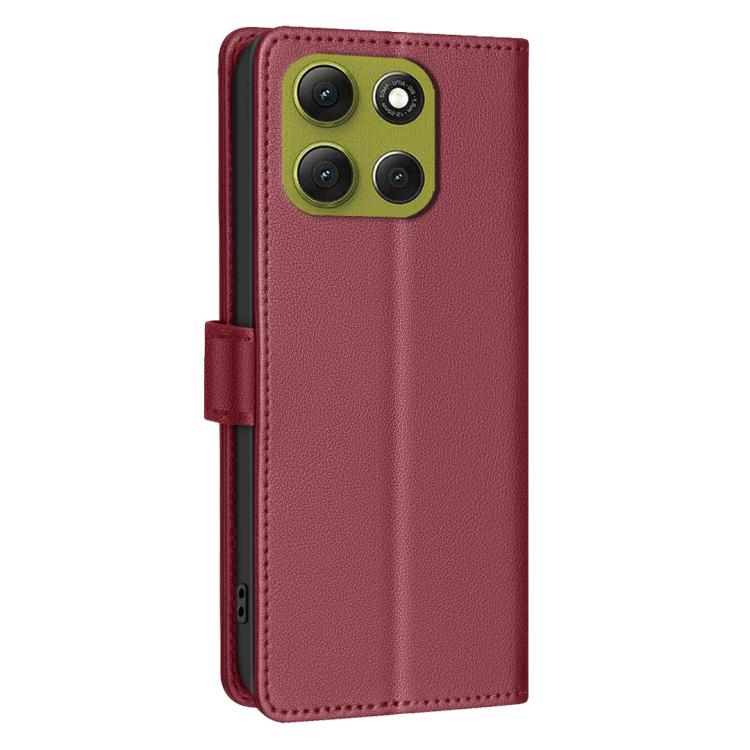 For Motorola Moto G86 5G Litchi Texture RFID Anti-theft Leather Phone Case