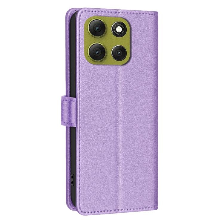 For Motorola Moto G86 5G Litchi Texture RFID Anti-theft Leather Phone Case