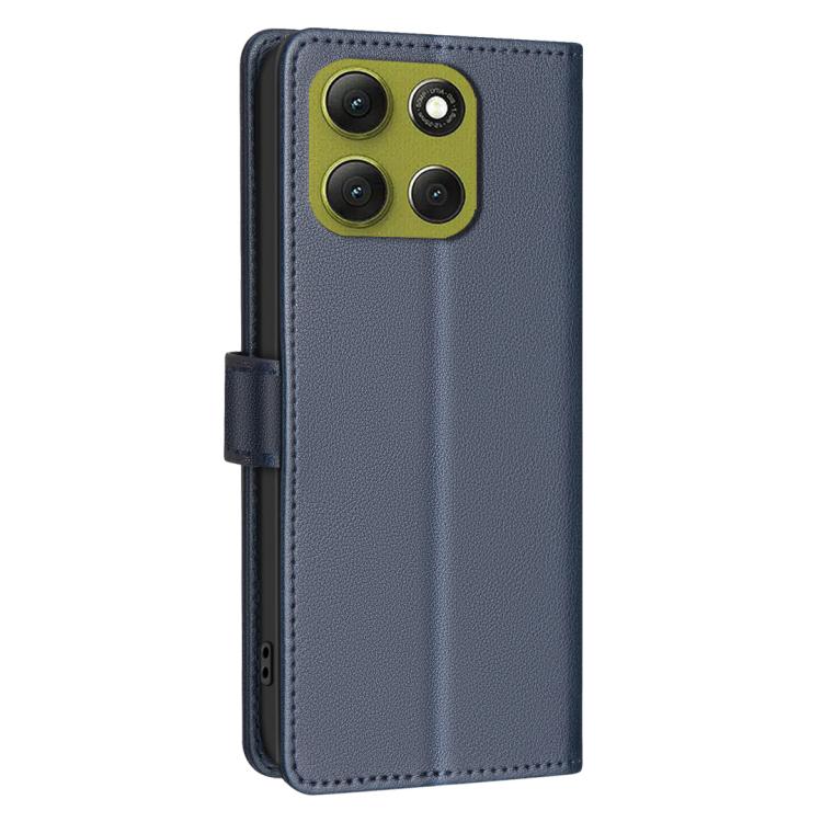 For Motorola Moto G86 5G Litchi Texture RFID Anti-theft Leather Phone Case