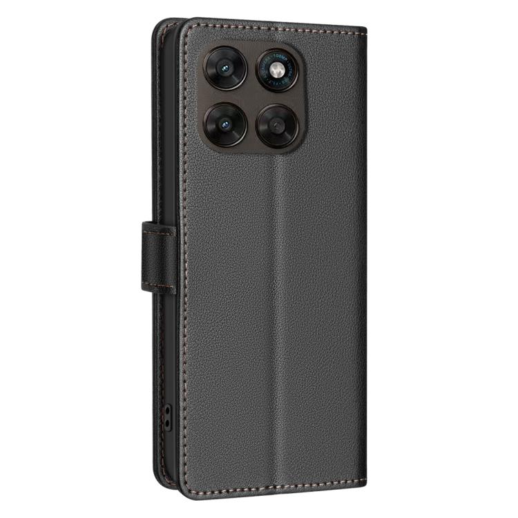 For Motorola Moto G67 5G/G77 5G Litchi Texture RFID Anti-theft Leather Phone Case