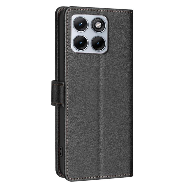 For Motorola Edge 70 Fusion 5G Litchi Texture RFID Anti-theft Leather Phone Case