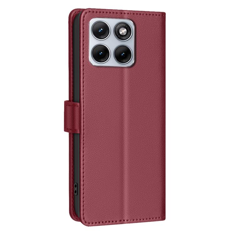 For Motorola Edge 70 Fusion 5G Litchi Texture RFID Anti-theft Leather Phone Case