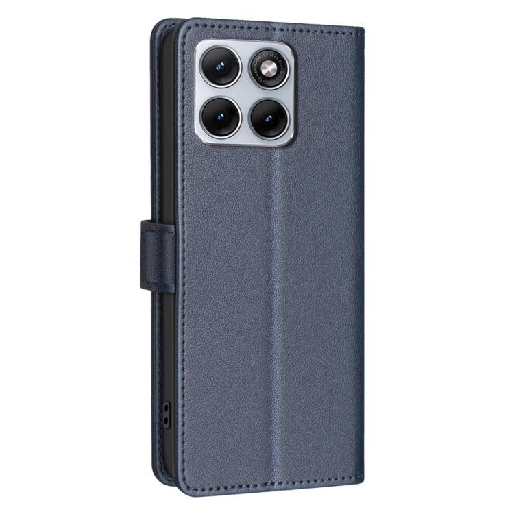 For Motorola Edge 70 Fusion 5G Litchi Texture RFID Anti-theft Leather Phone Case