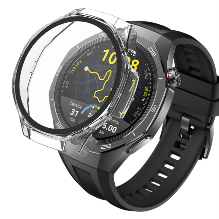 For Huawei Watch GT 5 Pro 46mm Tempered Film Integrated PC Watch Protective Case