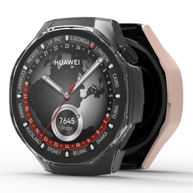 For Huawei Watch GT 5 Pro 46mm Tempered Film Integrated PC Watch Protective Case