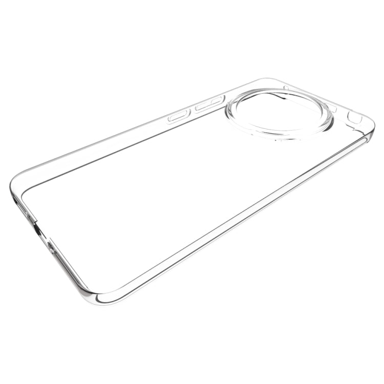 For Realme 13+ 5G Global Waterproof Texture TPU Phone Case - Transparent
