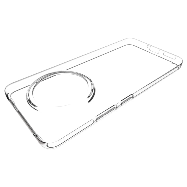 For Realme 13+ 5G Global Waterproof Texture TPU Phone Case - Transparent