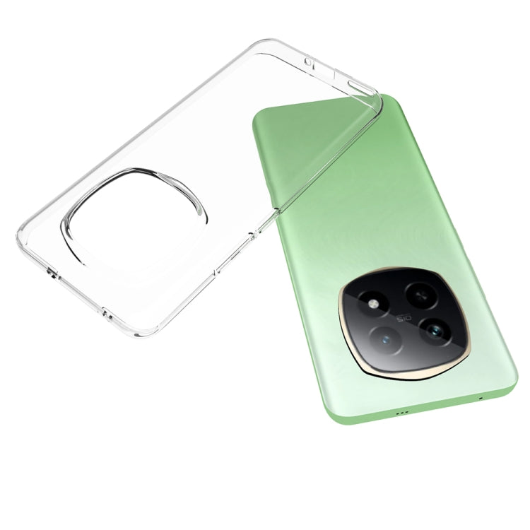 For Realme P2 Pro 5G Waterproof Texture TPU Phone Case - Transparent