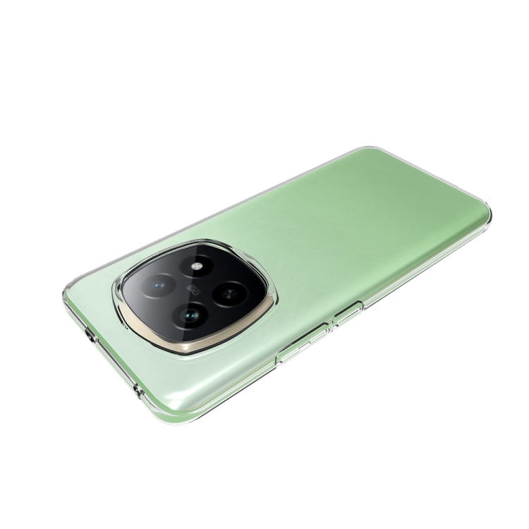 For Realme P2 Pro 5G Waterproof Texture TPU Phone Case - Transparent