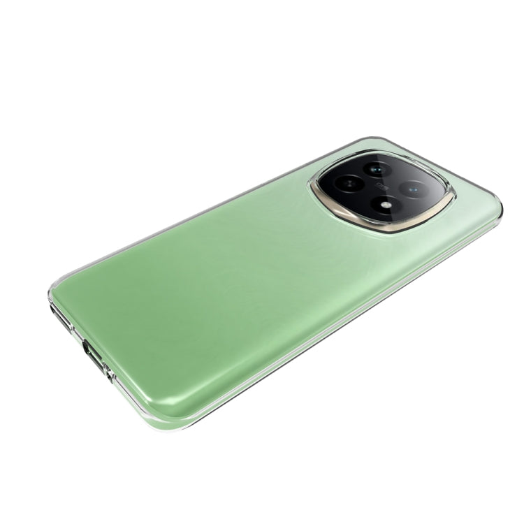For Realme P2 Pro 5G Waterproof Texture TPU Phone Case - Transparent