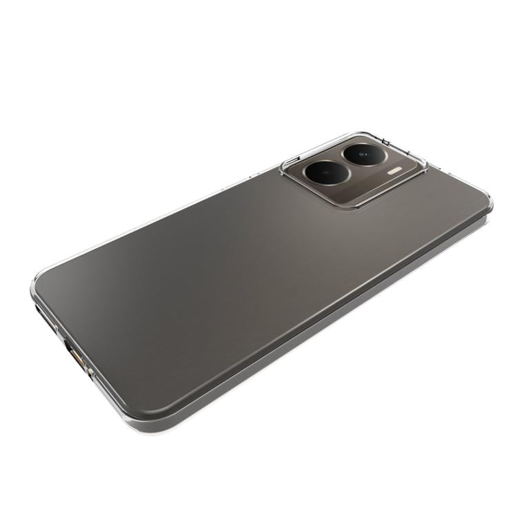 For Realme 14 5G Waterproof Texture TPU Phone Case - Transparent