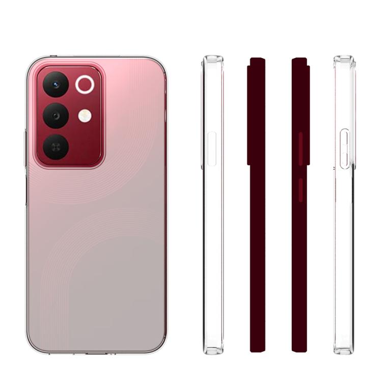 For Realme 15x 5G / C85 5G Global Waterproof Texture TPU Phone Case - Transparent