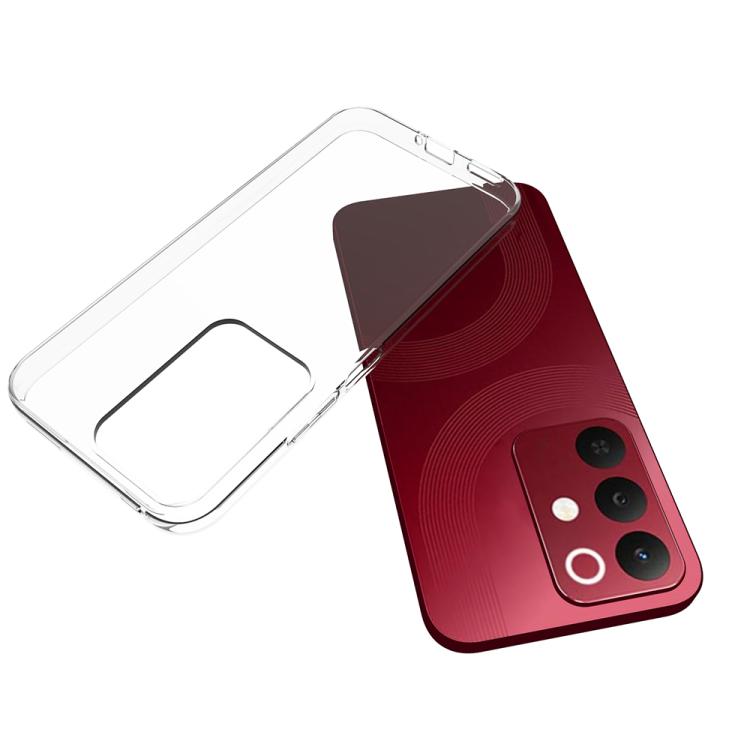 For Realme 15x 5G / C85 5G Global Waterproof Texture TPU Phone Case - Transparent