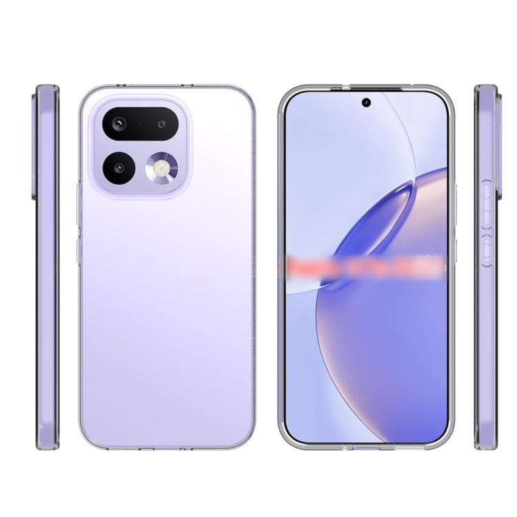 For Realme 16 Pro 5G  Waterproof Texture TPU Phone Case - Transparent