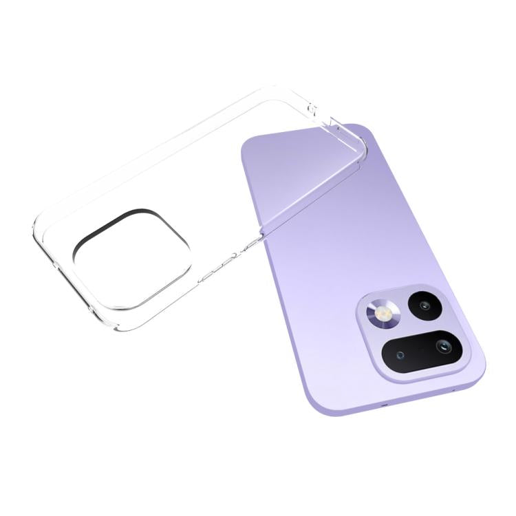 For Realme 16 Pro 5G  Waterproof Texture TPU Phone Case - Transparent