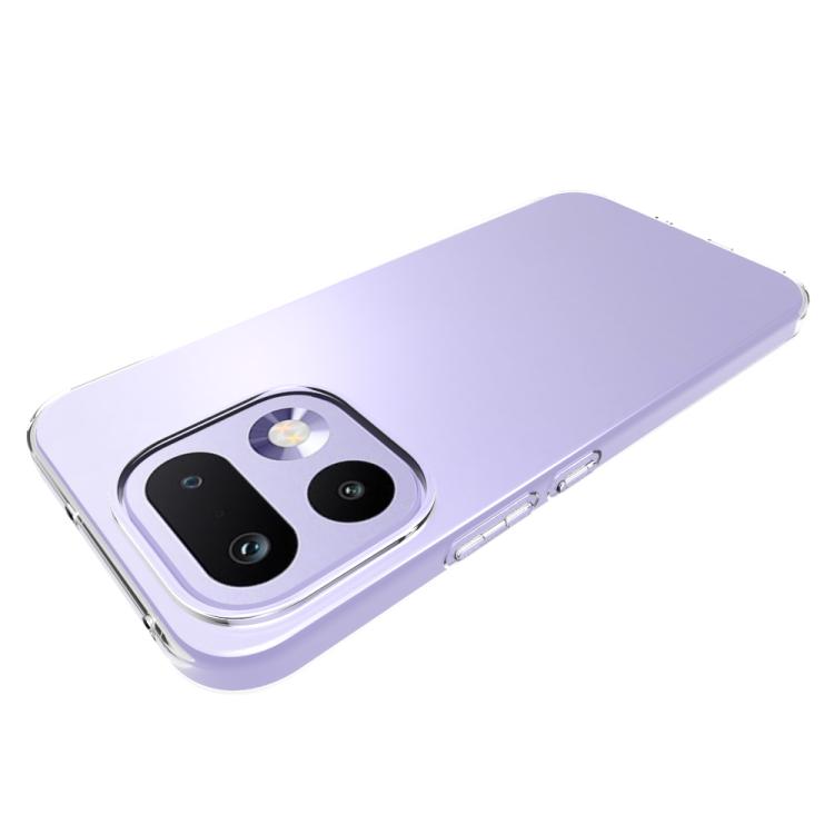 For Realme 16 Pro 5G  Waterproof Texture TPU Phone Case - Transparent