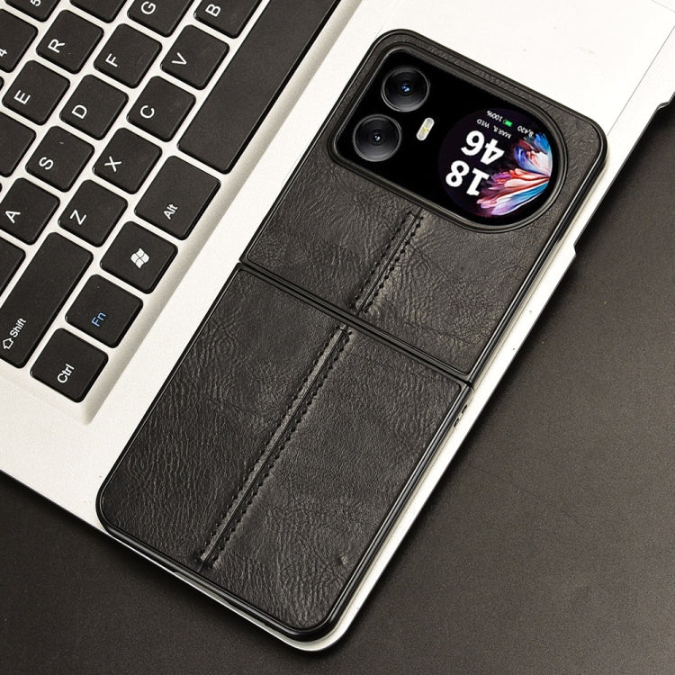 For Blackview Hero 10 Cow Pattern Sewing Back Cover Phone Case