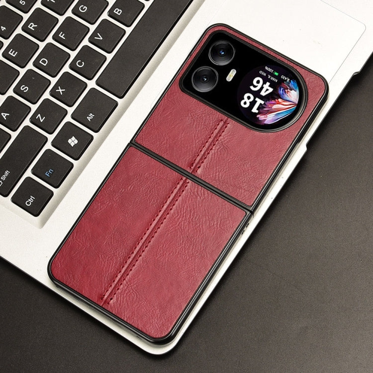For Blackview Hero 10 Cow Pattern Sewing Back Cover Phone Case