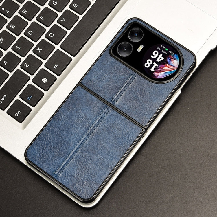 For Blackview Hero 10 Cow Pattern Sewing Back Cover Phone Case