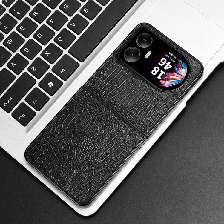 For Blackview Hero 10 Crocodile Texture Back Cover Phone Case
