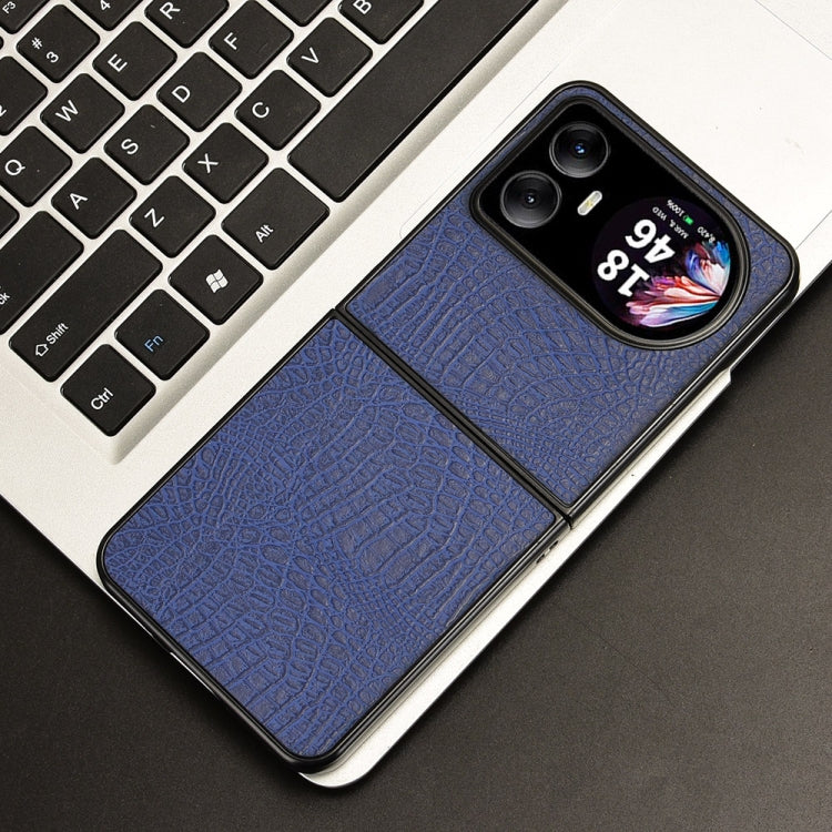 For Blackview Hero 10 Crocodile Texture Back Cover Phone Case