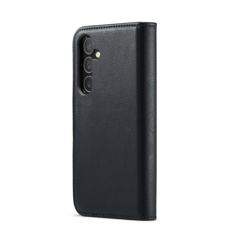 For Samsung Galaxy S24 FE 5G DG.MING Crazy Horse Texture Detachable Magnetic Leather Case