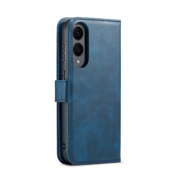 For Samsung Galaxy S25 Edge 5G DG.MING Crazy Horse Texture Detachable Magnetic Leather Case