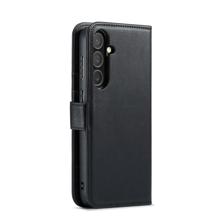 For Samsung Galaxy S25 FE 5G DG.MING Crazy Horse Texture Detachable Magnetic Leather Case