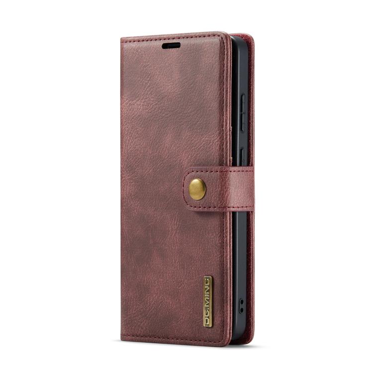 For Samsung Galaxy S26 Ultra 5G DG.MING Crazy Horse Texture Detachable Magnetic Leather Case