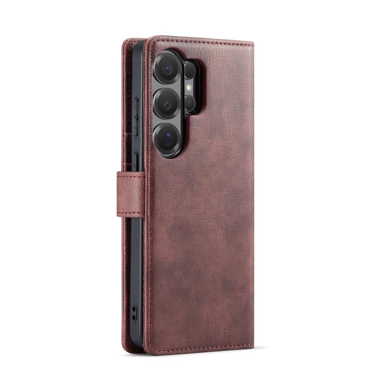 For Samsung Galaxy S26 Ultra 5G DG.MING Crazy Horse Texture Detachable Magnetic Leather Case