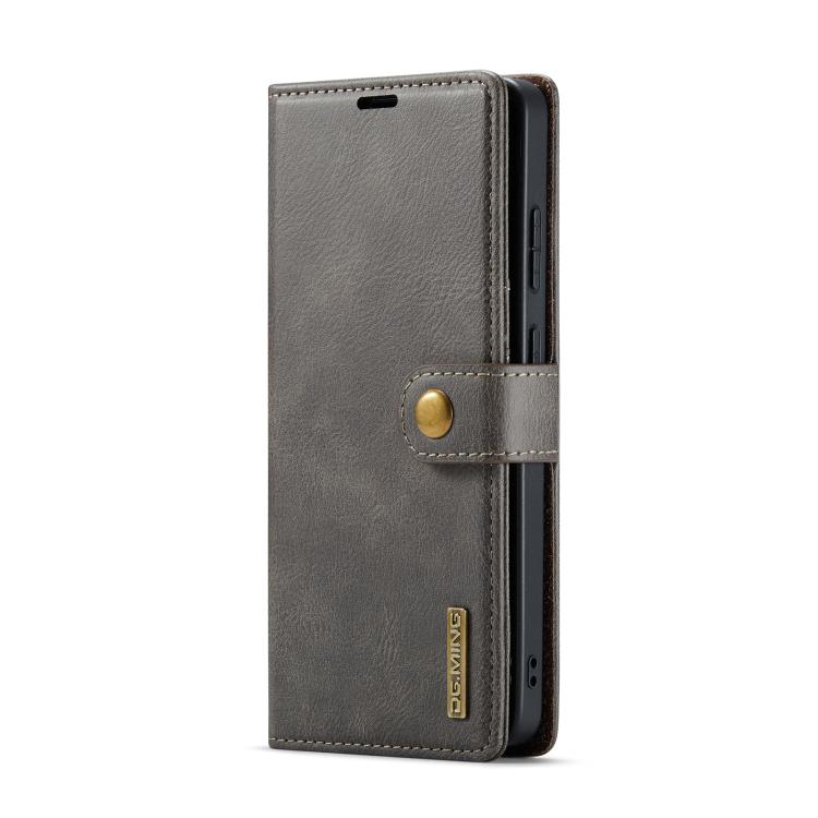 For Samsung Galaxy S26 Ultra 5G DG.MING Crazy Horse Texture Detachable Magnetic Leather Case