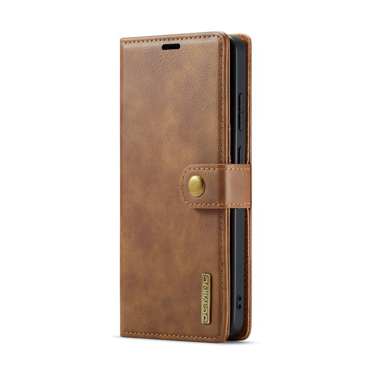 For Samsung Galaxy S26 Ultra 5G DG.MING Crazy Horse Texture Detachable Magnetic Leather Case