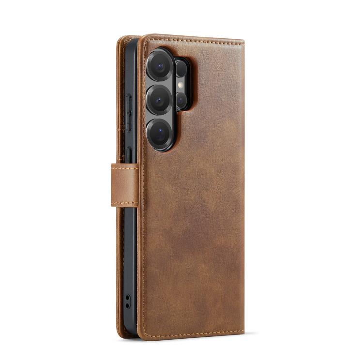 For Samsung Galaxy S26 Ultra 5G DG.MING Crazy Horse Texture Detachable Magnetic Leather Case