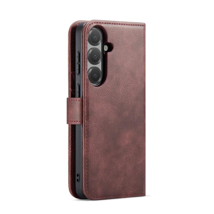 For Samsung Galaxy S26 5G DG.MING Crazy Horse Texture Detachable Magnetic Leather Case