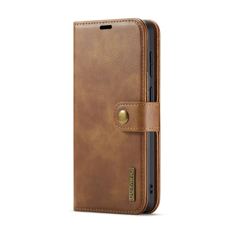 For Samsung Galaxy S26 5G DG.MING Crazy Horse Texture Detachable Magnetic Leather Case