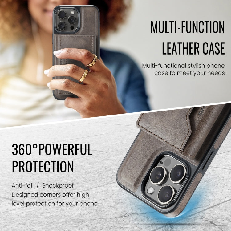 For iPhone 15 Pro Max MAGKING K2 Series MagSafe RFID Card Bag Detachable Phone Case
