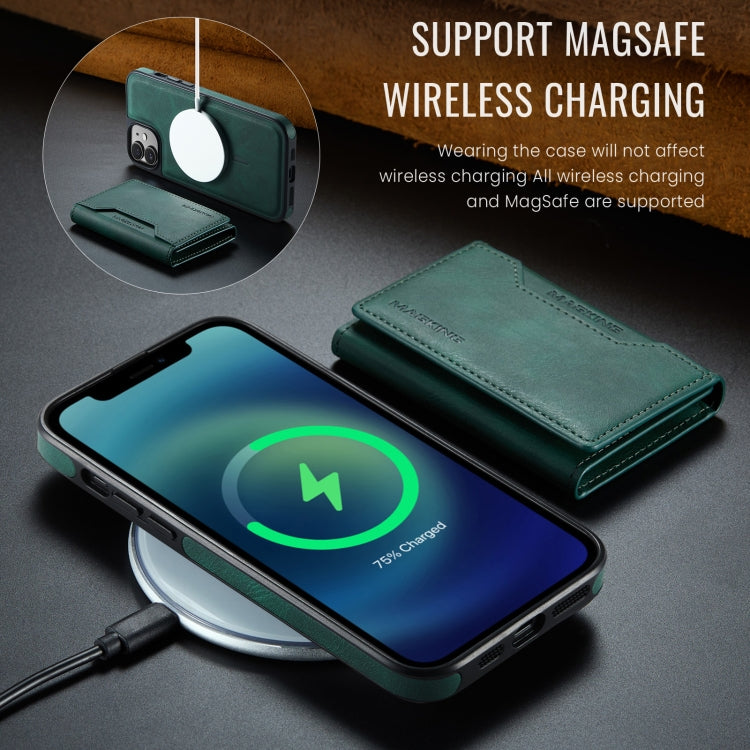 For iPhone 12 / 12 Pro MAGKING K2 Series MagSafe RFID Card Bag Detachable Phone Case