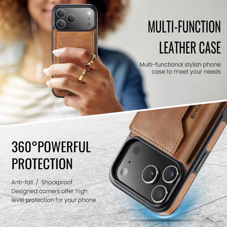 For iPhone 17 Pro Max MAGKING K2 Series MagSafe RFID Card Bag Detachable Phone Case