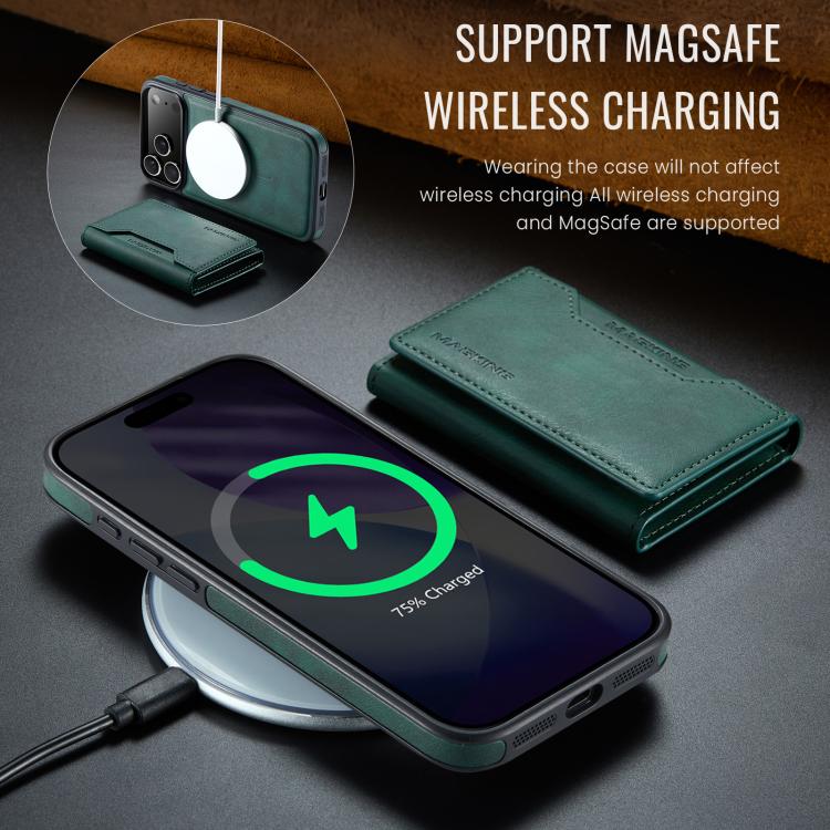 For iPhone 17 Pro Max MAGKING K2 Series MagSafe RFID Card Bag Detachable Phone Case