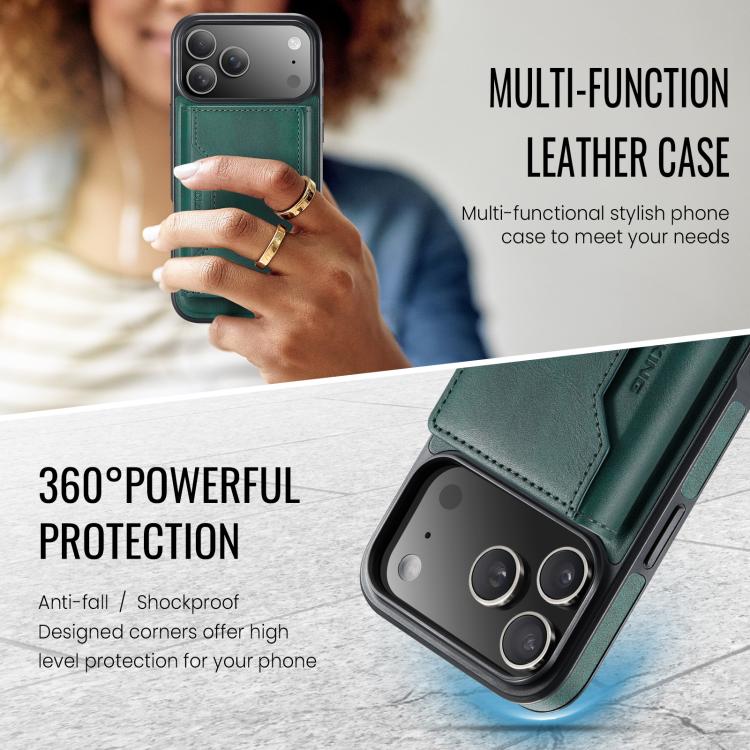 For iPhone 17 Pro Max MAGKING K2 Series MagSafe RFID Card Bag Detachable Phone Case