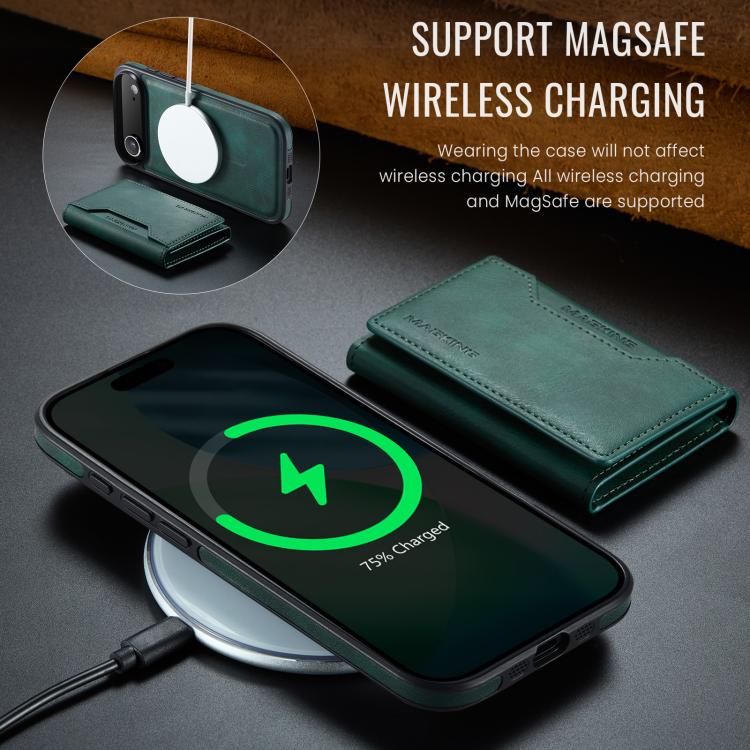 For iPhone Air MAGKING K2 Series MagSafe RFID Card Bag Detachable Phone Case
