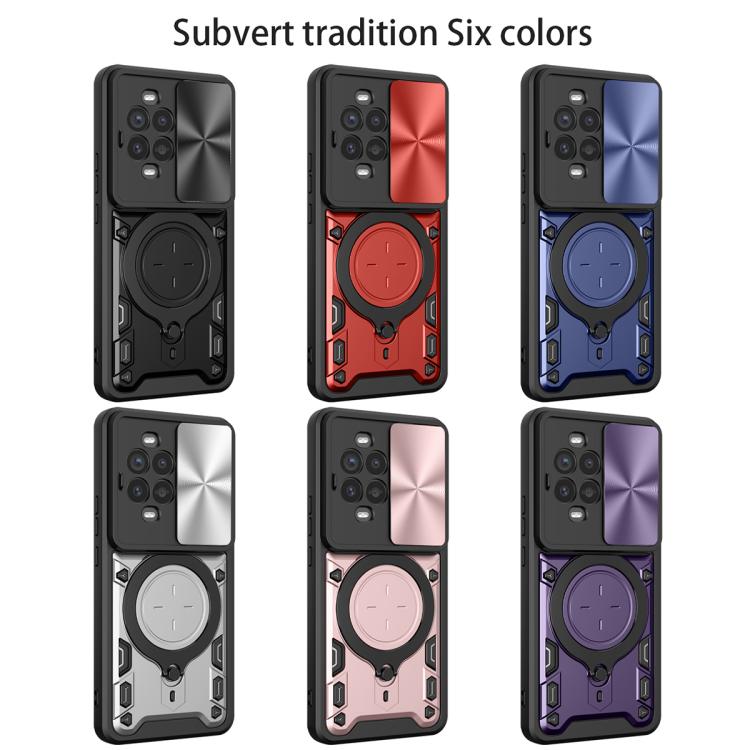 For Huawei nova 13 Pro CD Texture Sliding Camshield Magnetic Holder Phone Case